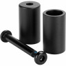 Пеги TECH TEAM набор Mama/Goliath black (две пегги и одна ось) NN009929